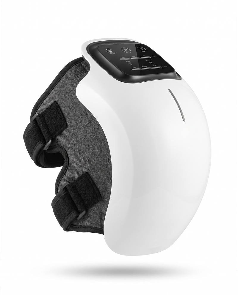 ThermaLux Knee Massager studio product photo on white