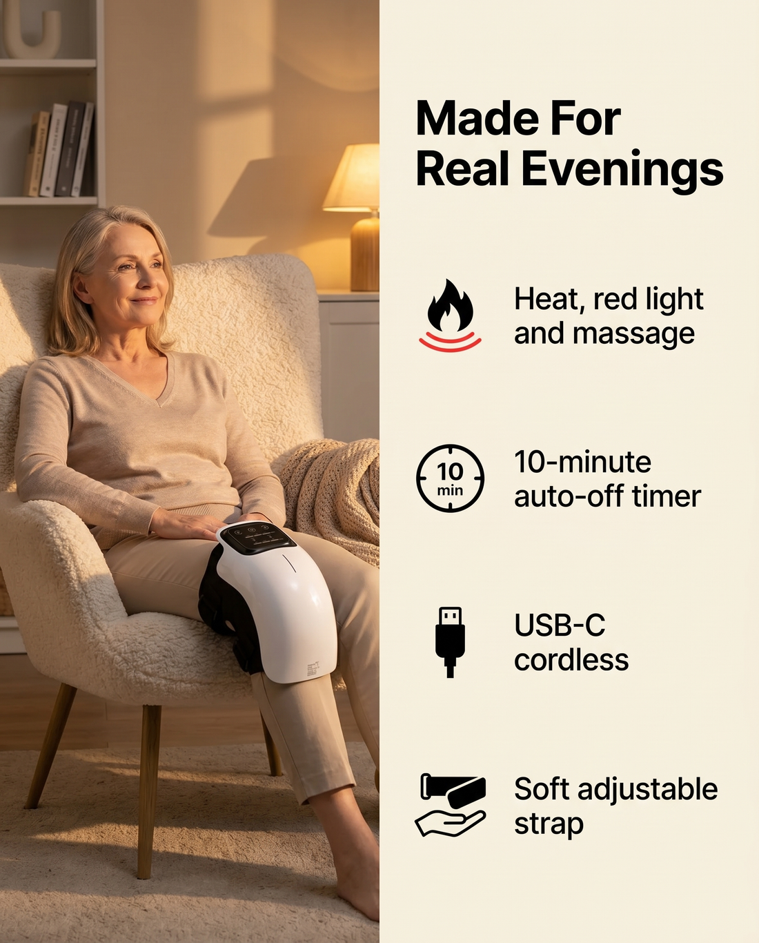 ThermaLux made for real evenings - comfort features