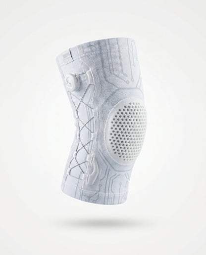 TrueFlex Knee Brace with precision dial and cushioned gel pad