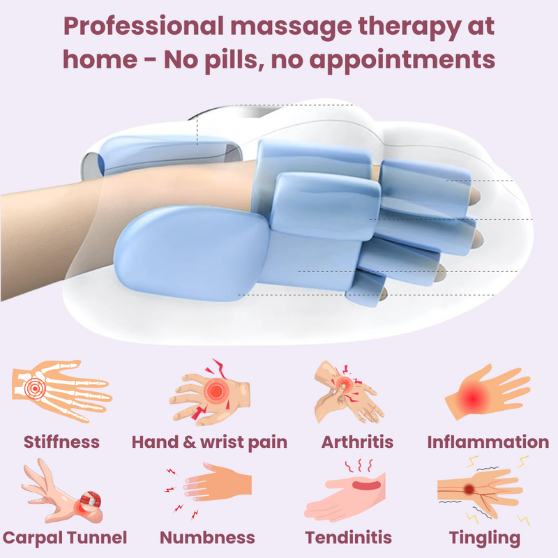 ReWired ThermaGrip hand massager side view