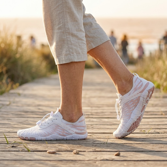ReWired barefoot shoe feature product image - how it fixes plantar fasciitis